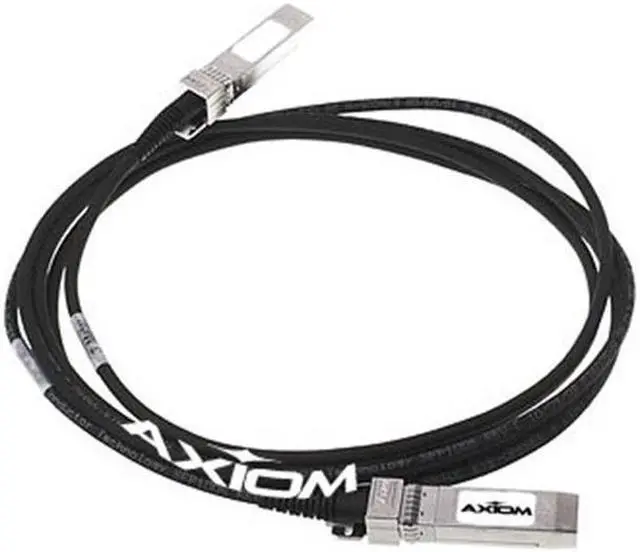 Main image of Axiom 00AY765-AX 10Gbase Direct Attach Cable - Sfp+ (M) To Sfp+ (M) - 6.6 Ft - Twinaxial - Passive - For Lenovo Converged Hx2310-E, Flex System Si4091, Storage Dx8200C, System X3100 M5, X3250 M6
