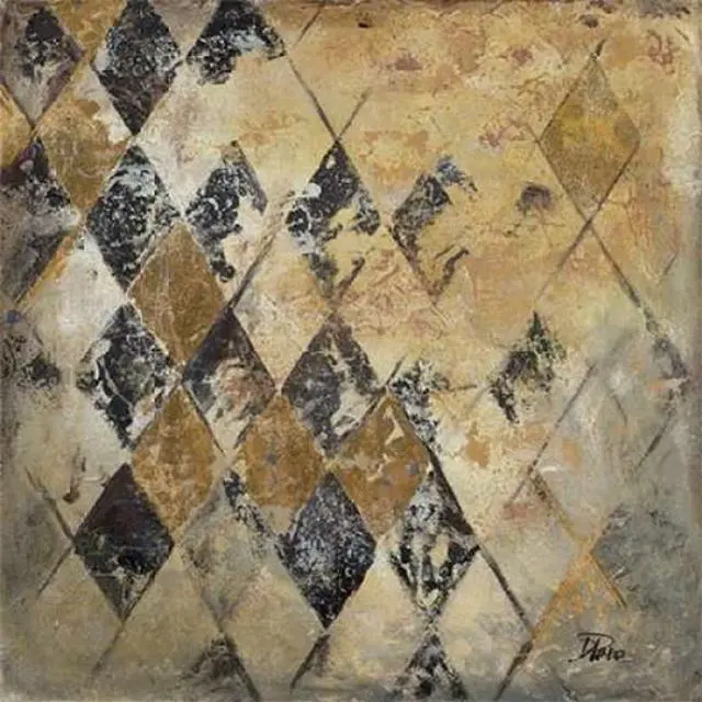 Main image of Sun Dance Graphics PDX11530SMALL Harlequin II Poster Print by Patricia Pinto, 12 x 12 - Small