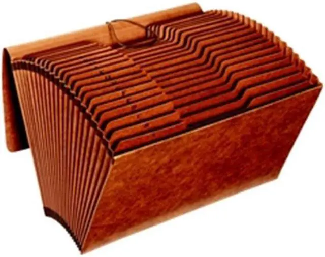 Alt view image 12 of 20 - Pendaflex Heavy-Duty Expanding File 21 Pockets 1/3 Tab Legal Brown R119ALHD
