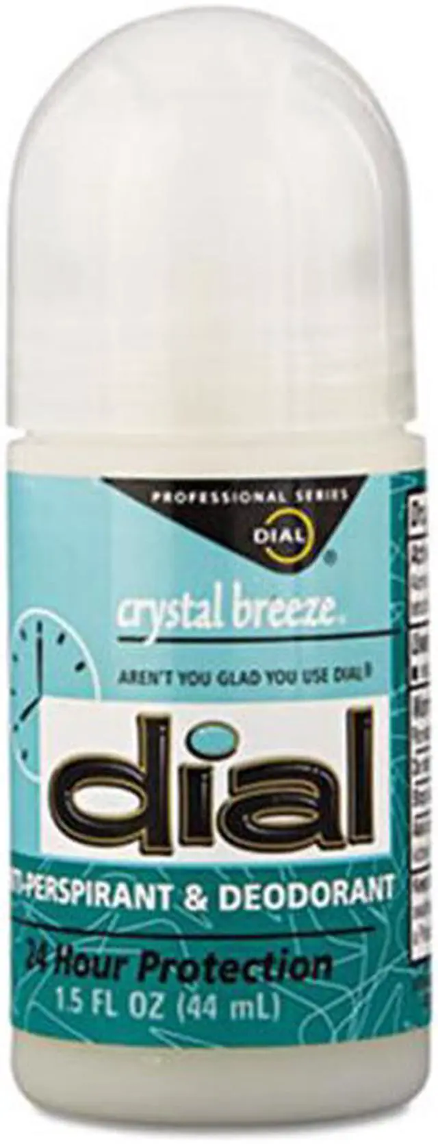 Main image of Anti-Perspirant Deodorant, Crystal Breeze, 1.5oz, Roll-On, 48/Carton 07686