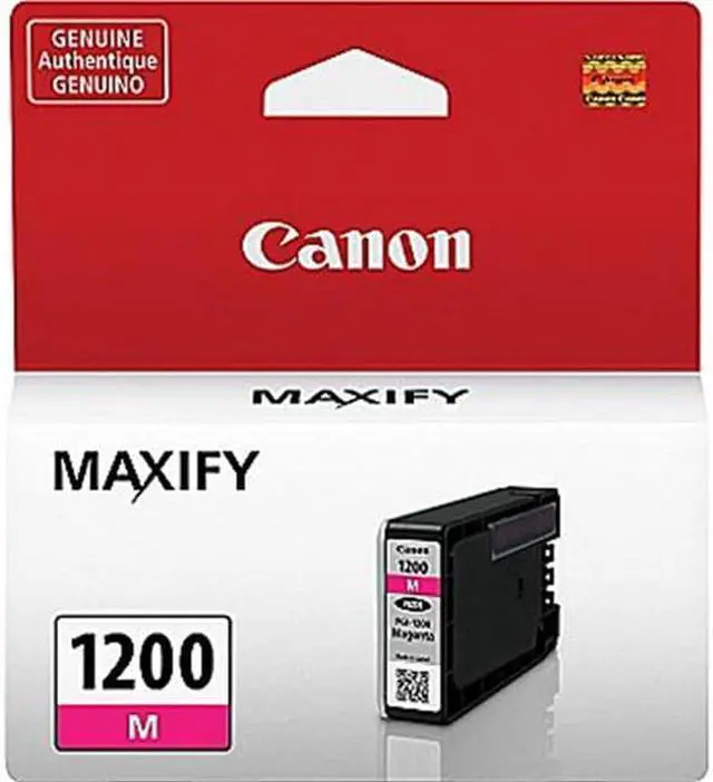 Alt view image 7 of 11 - Canon PGI-1200 M (9233B001) Ink Cartridge, 300 page yield; Magenta