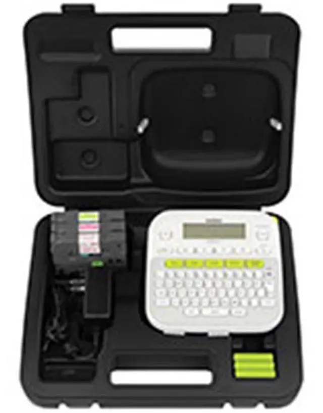 Alt view image 3 of 9 - Brother CCD210 Pt-D210 Hard Carrying Case