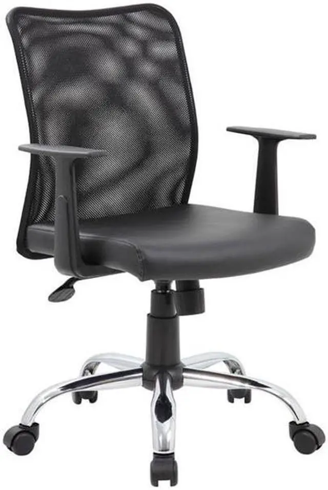 Main image of Norstar B6116C-CS Mesh Task Chair With T-Arms