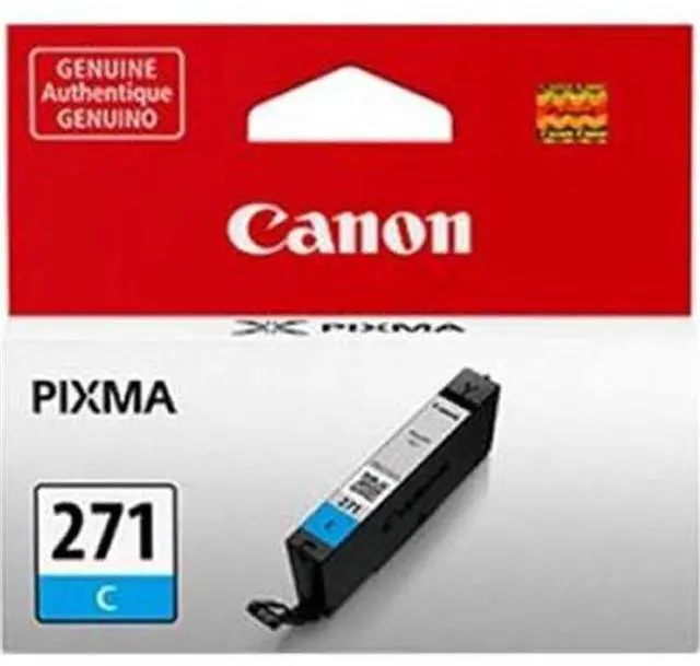 Alt view image 7 of 7 - Canon 0391C001 Canon CLI-271C Ink Cartridge - Cyan - Inkjet - 311 Page