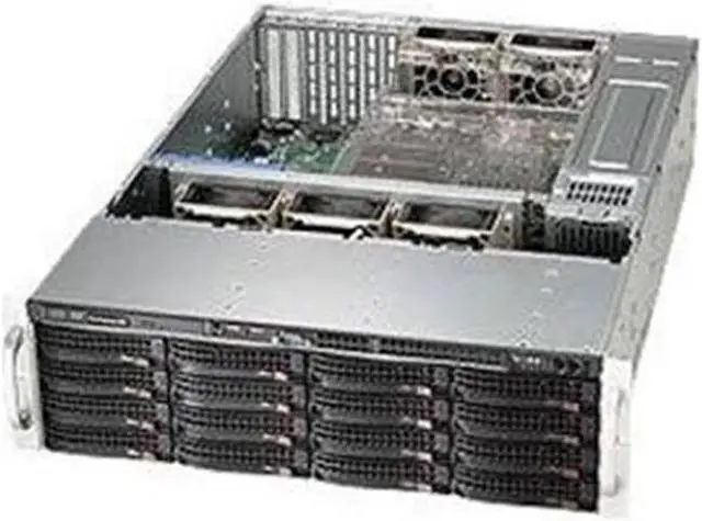 Alt view image 2 of 4 - Supermicro SuperChassis CSE-836BE2C-R1K03B