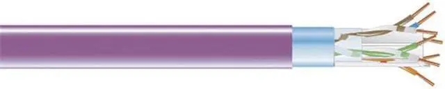 Main image of Black Box EVNSL0609A-1000 1000Ft/304.8M Cat6 Pvc F/Utp 400Mhz Shldd Solid Violet Bulk Cbl