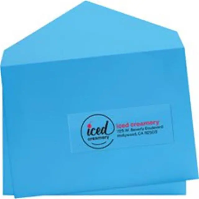 Alt view image 3 of 9 - Avery 6520 Easy Peel Address Labels, 2/3" x 1-3/4", Glossy, Clear - 600 Labels