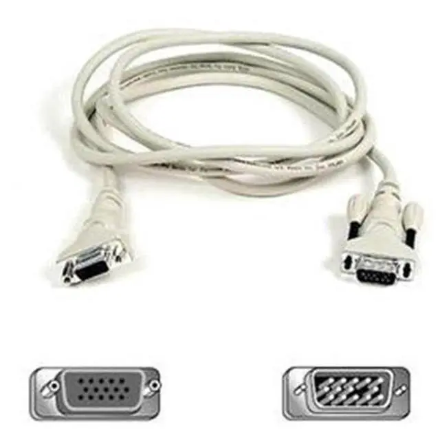 Alt view image 4 of 8 - Belkin  F2N025B06  5.91 ft.  Pro Series VGA Monitor Extension Cable
