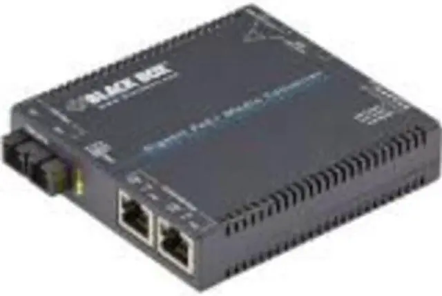 Alt view image 4 of 11 - Black Box LGC5212A Transceiver/Media Converter