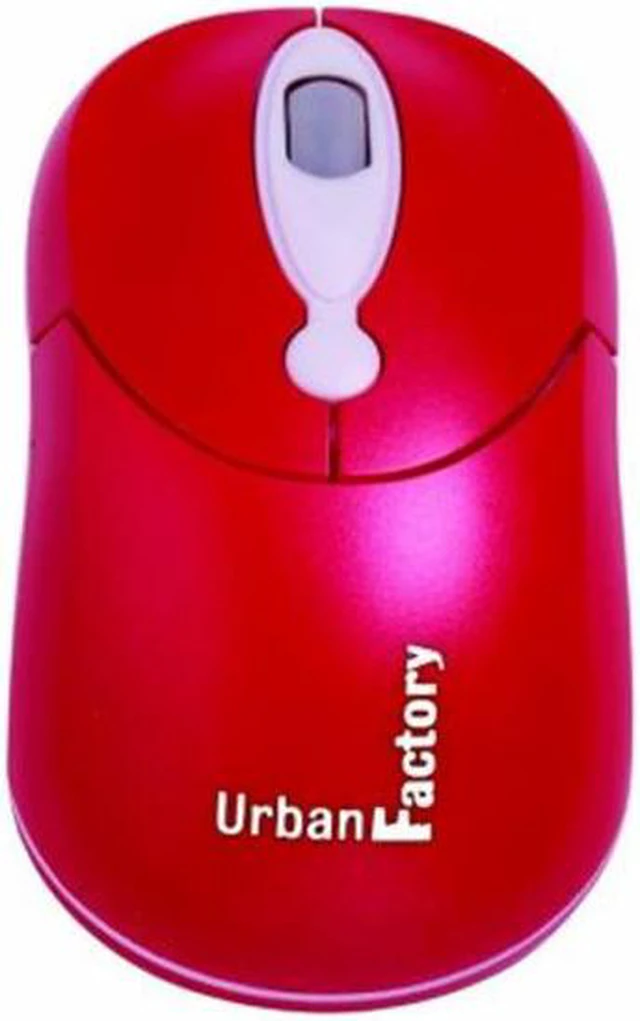 Alt view image 5 of 7 - URBAN FACTORY CM10UF CRAZY MOUSE RED OPTICAL