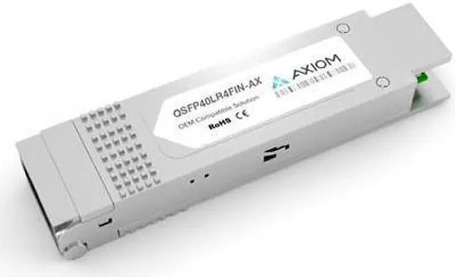 Main image of AXIOM 40GBASE-LR4 QSFP+ TRANSCEIVER - QSFP40LR4FIN-AX