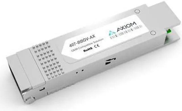 Alt view image 2 of 6 - Axiom 407-BBQV-AX 40Gbase-Plr4 Qsfp+ Transceiver For Dell - 407-Bbqv