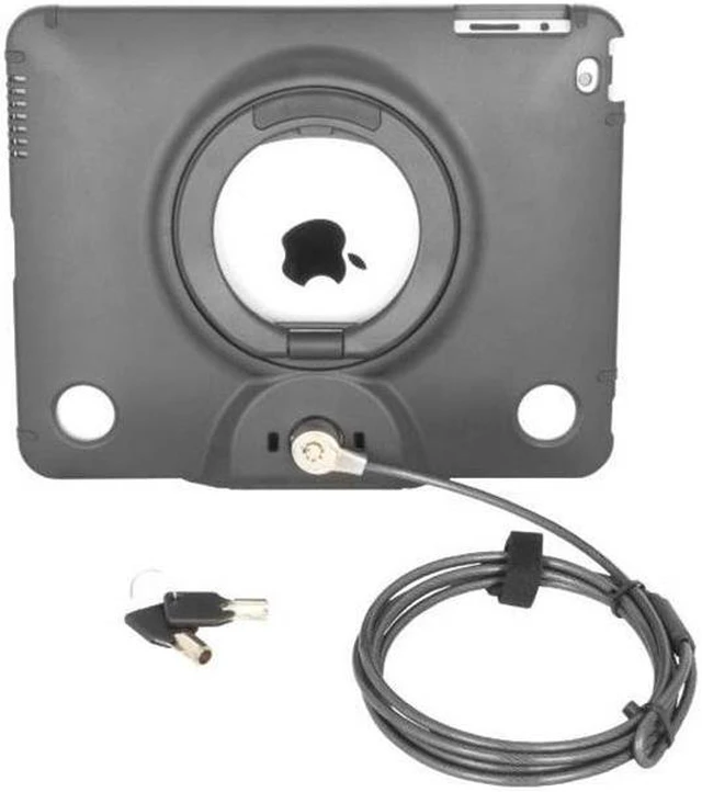 Alt view image 5 of 12 - Urban Factory Anti-Theft Shell with Cable for iPad with Retina Model CRS15UF