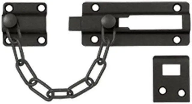 Main image of Deltana CDG35U10B Door Guard Chain - Doorbolt, Oil Rubbed Bronze - Solid Brass