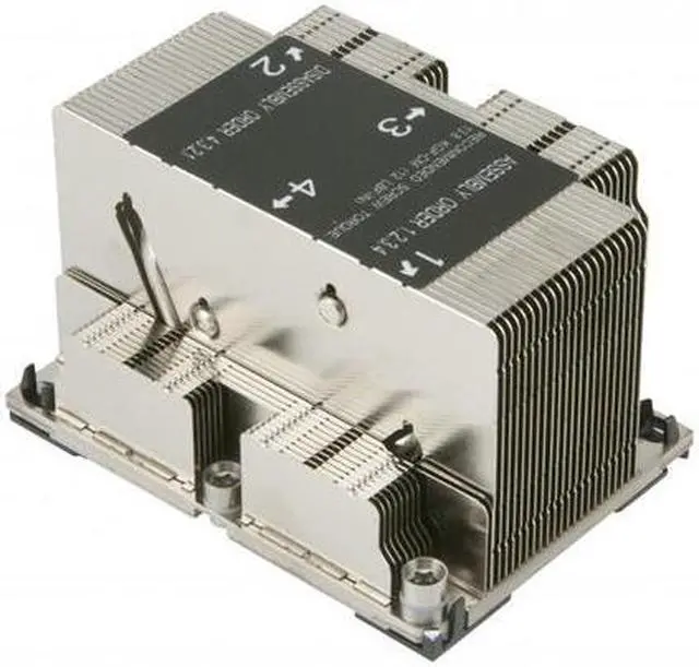 Alt view image 7 of 13 - Supermicro SNK-P0068PSC LGA 3647-0 2U &UP X11 Purley Platform CPU Heat Sink