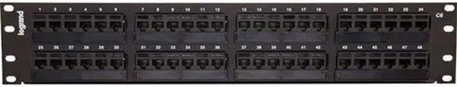 Alt view image 4 of 15 - C2G 37200 48-PORT CAT6 110-TYPE PATCH PANEL