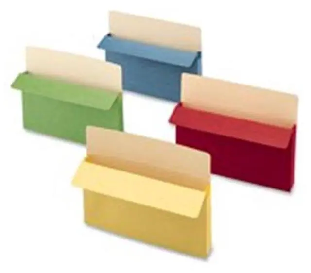Alt view image 2 of 2 - Smead Manufacturing Company SMD73233 Top-Tab File Pocket- Ltr- 11-.75in.Wx9-.50in.H- 3-.50in. Exp- YW