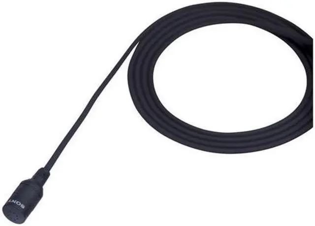 Alt view image 5 of 8 - Sony ECM-44 Series ECM-44B Omni-Directional Lavaliere Microphone