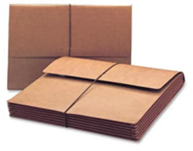 Alt view image 5 of 5 - Smead Manufacturing Company SMD71186 Expanding Wallet- 5-.25in. Exp- Letter- 12-.38in.x10in.- Red