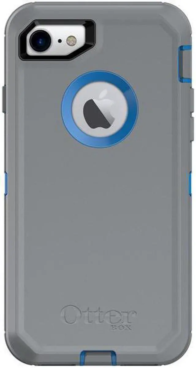 Main image of Otterbox 77-55148 iPhone SE (2nd gen) and iPhone 8/7 Defender Series Case Marathoner Belt & Gunmetal Grey