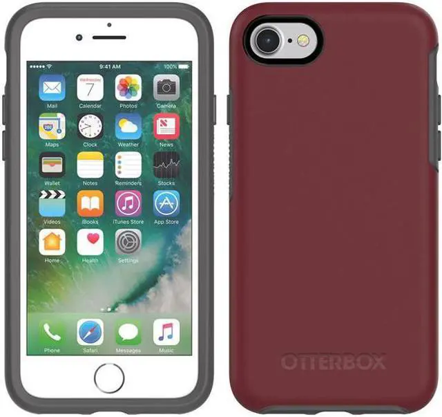 Alt view image 3 of 9 - OtterBox Symmetry Series Protective iPhone SE (2nd gen) and iPhone 8/7 Case - Fine Port