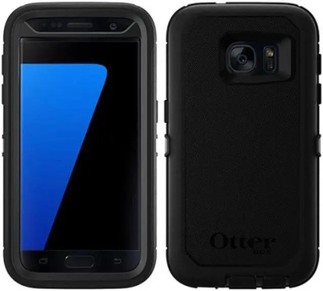 Main image of Otterbox 77-54995 Defender Series Case for Galaxy S7, Black