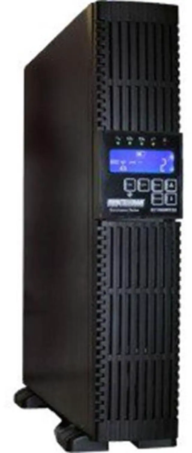 Alt view image 2 of 3 - Minuteman Ecompass EC1500RT2UNC 1500VA Tower/Rack Mountable UPS - 2U Rack/Tower - 5 Minute Stand-by - 120 V AC Output - 6 x NEMA 5-15R Receptacle(s)