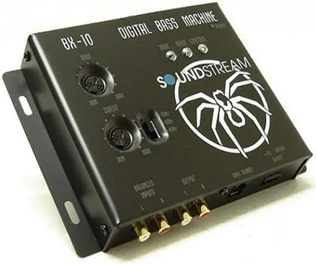 Alt view image 9 of 20 - Soundstream Digital Bass Processor BX-10