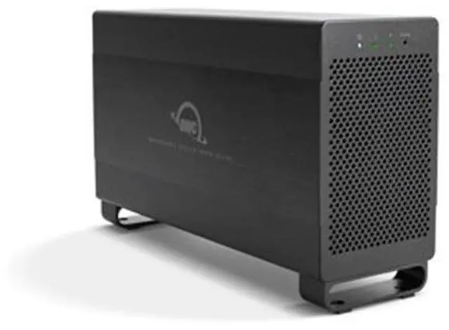 Alt view image 3 of 8 - OWC Mercury Elite Pro Dual USB 3.1 Gen 1 & Thunderbolt 2 RAID Storage Enclosure With Cables Model OWCTB2U3MED0GB