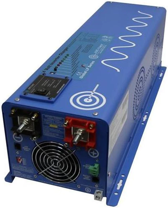 Alt view image 4 of 9 - 6000 WATT PURE SINE INVERTER CHARGER 48Vdc / 240Vac INPUT & 120/240Vac SPLIT PHASE OUTPUT 50 OR 60HZ