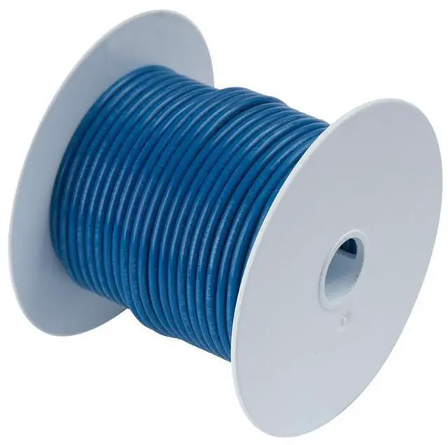 Main image of Ancor Dark Blue 12 AWG Tinned Copper Wire - 25'