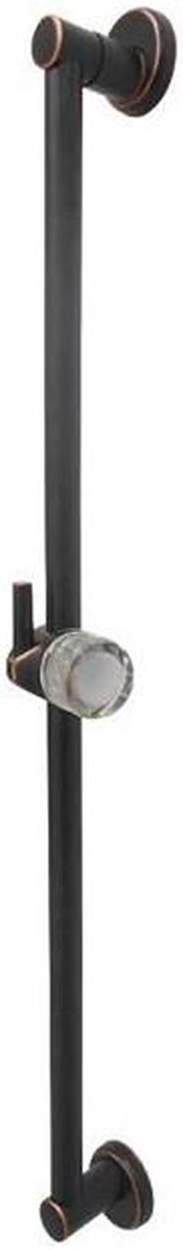 Main image of Kingston Brass K180A6NB 24 in. Shower Slide Bar, Naples Bronze