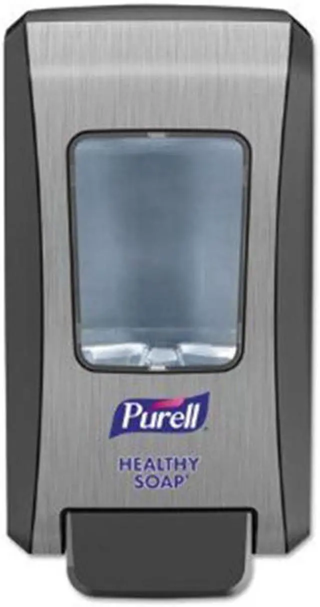 Main image of GOJO Industries 523406 2000 ml Soap Push-Style Dispenser, Graphite