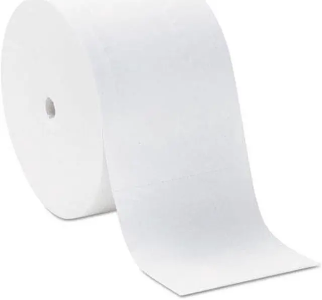 Alt view image 4 of 10 - GEORGIA-PACIFIC 19372 Toilet Paper,Compact,Coreless,2Ply,PK18