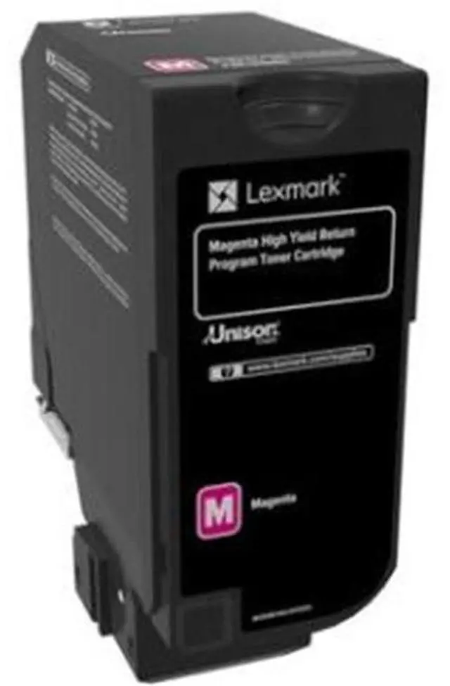 Main image of Lexmark 74C1HM0 Unison Toner Cartridge, Magenta