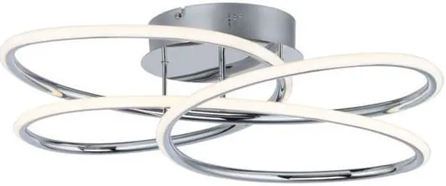 Main image of ET2 E24134-PC 7.5 in. Coaster LED Flush Mount Ceiling Light, Polished Chrome