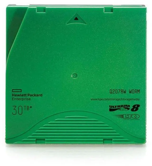 Alt view image 2 of 13 - HP Q2078W 30 TB LTO Ultrium 8 WORM Data Cartridge 1 Pack