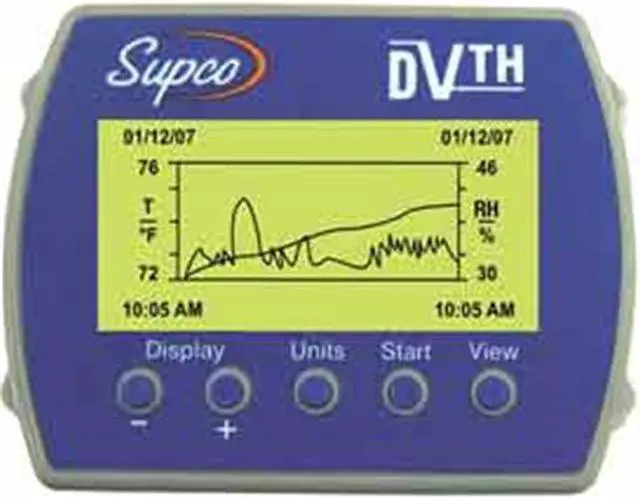 Alt view image 4 of 6 - Supco Data View Logger, Temp and Humidity  DVTH