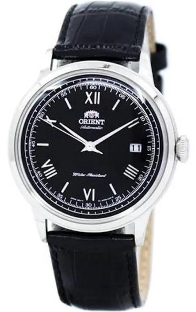 Alt view image 2 of 8 - Orient Second Generation Bambino Version 2 FAC0000AB0 AC0000AB Black Dial Classic Style Watch