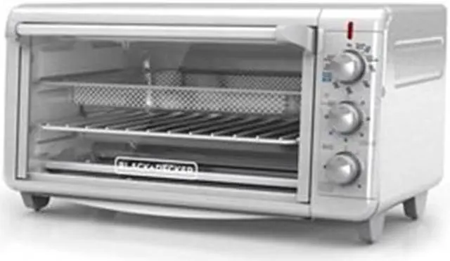 Main image of BLACK+DECKER Extra Wide Crisp 'N Bake Air Fry Toaster Oven, Stainless Steel TO3265XSSD