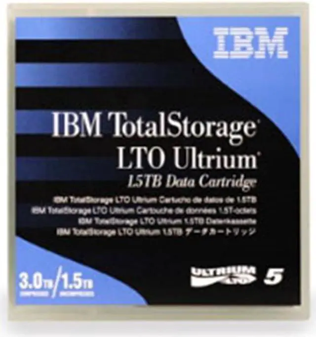 Alt view image 2 of 5 - Tape LTO Ultrium-5 1.5TB/3.0TB 5/pk