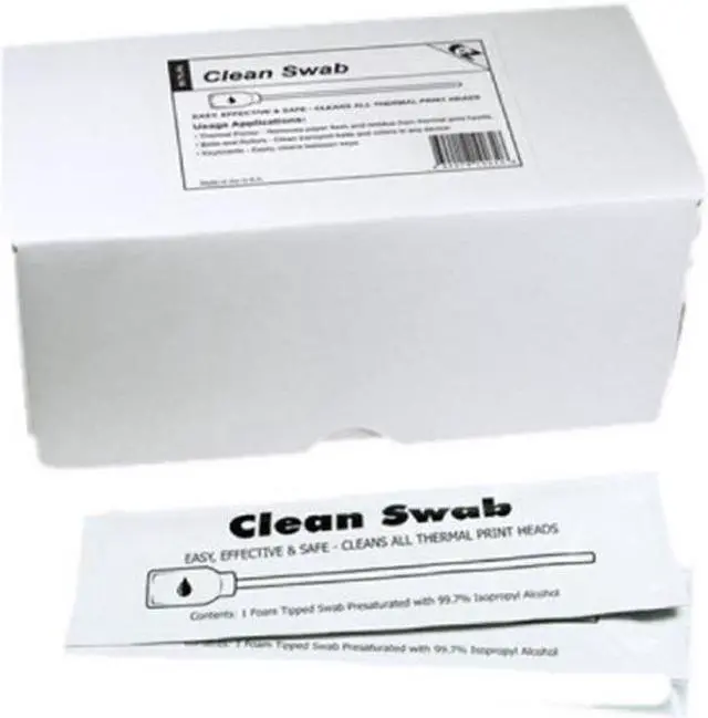 Main image of Kicteam KICS6T50 6 in. Electronics Foam Cleaning Swabs - 50 per Pack