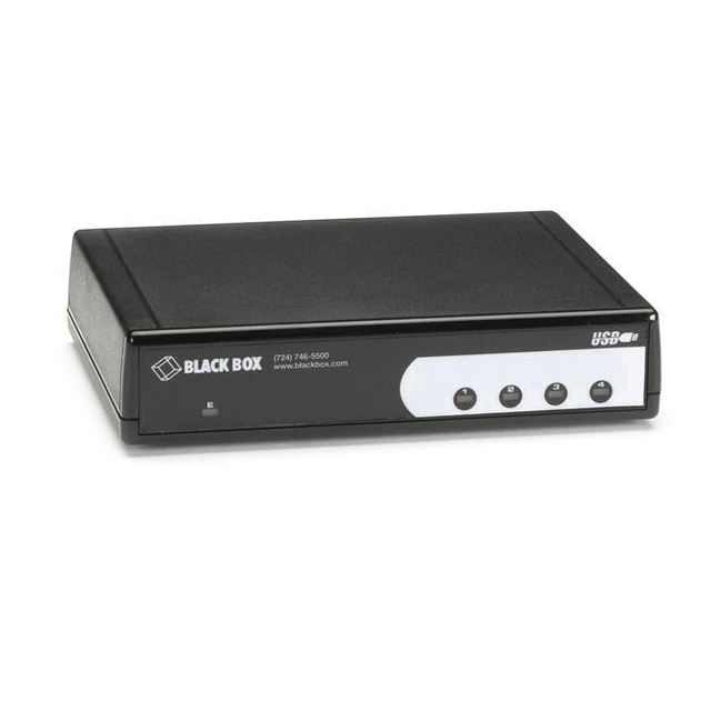 Alt view image 2 of 4 - Black Box USB Hub, 4-Port, RS-232
