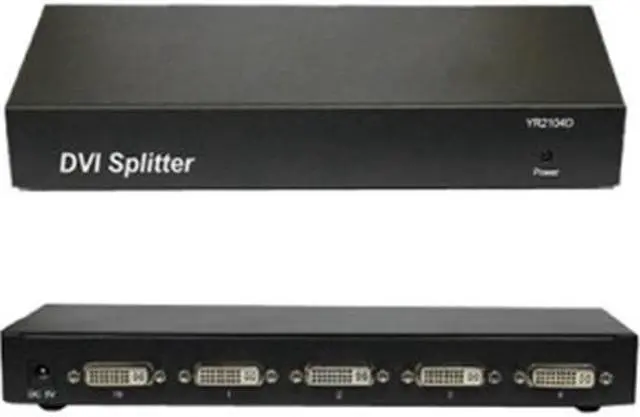 Alt view image 2 of 5 - 4xem 4-Port DVI Video Splitter 1900x1200 4XDVI4