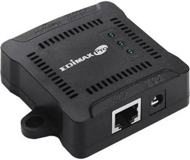 Alt view image 2 of 5 - Edimax Accessory GP-101ST Gigabit PoE+ Splitter 802.3at 5V / 9V / 12V DC Output Power