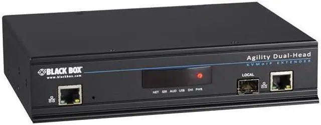 Alt view image 2 of 4 - Black Box Network Services ACR1020A-T DVI-D USB 2.0 KVM Dual Head Transmitter ACR1020A-T