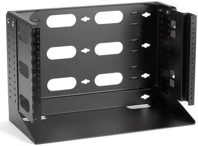 Alt view image 5 of 6 - Black Box RM095A-R2 Wallmount Rack 12In With Swing Bracket A