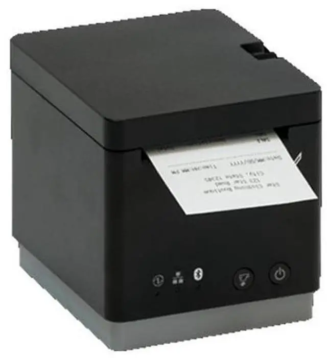 Main image of Star Micronics 39652110 mC-Print2 Thermal Receipt Printer, 2", Cutter, Ethernet (LAN), USB, CloudPRNT, Black - MCP20 BK US