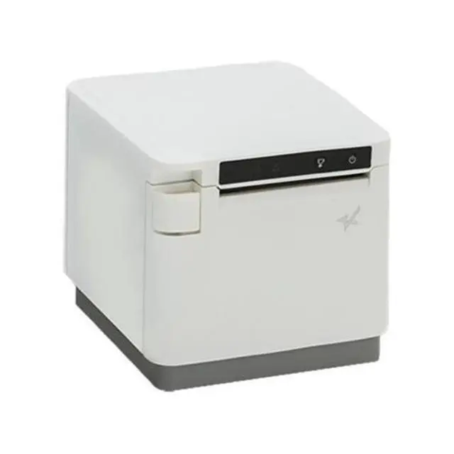 Alt view image 2 of 4 - Star Micronics 39651010 mC-Print3 Thermal Receipt Printer, 3", Cutter, Ethernet (LAN), USB, Lightning, CloudPRNT, Peripheral Hub, White - MCP31L WT US