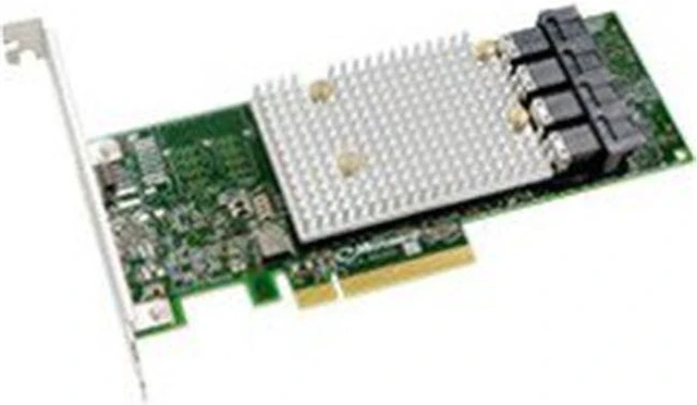 Main image of Microsemi 2293700-R Controller Card Raid HBA 1100-16e PCIe Adapter
